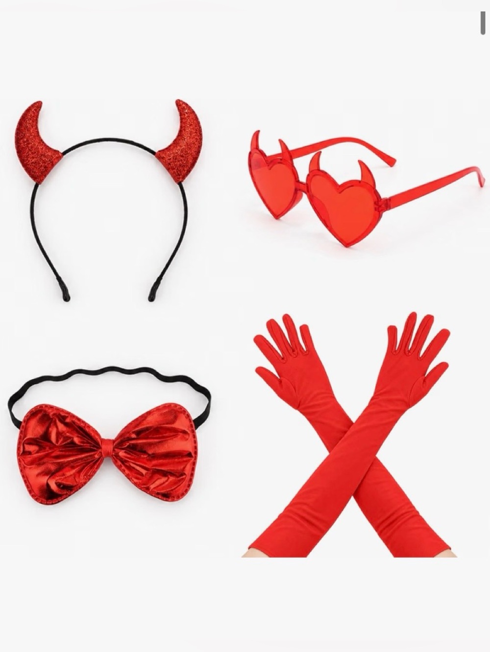 Devil’s Halloween Costume Accessories Set - One Size - NWT